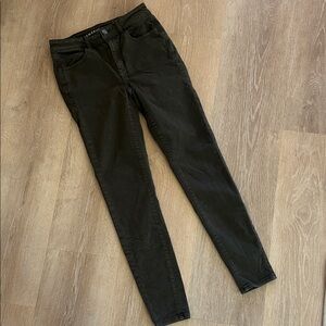 Women's Olive Green High Rise Jeggings